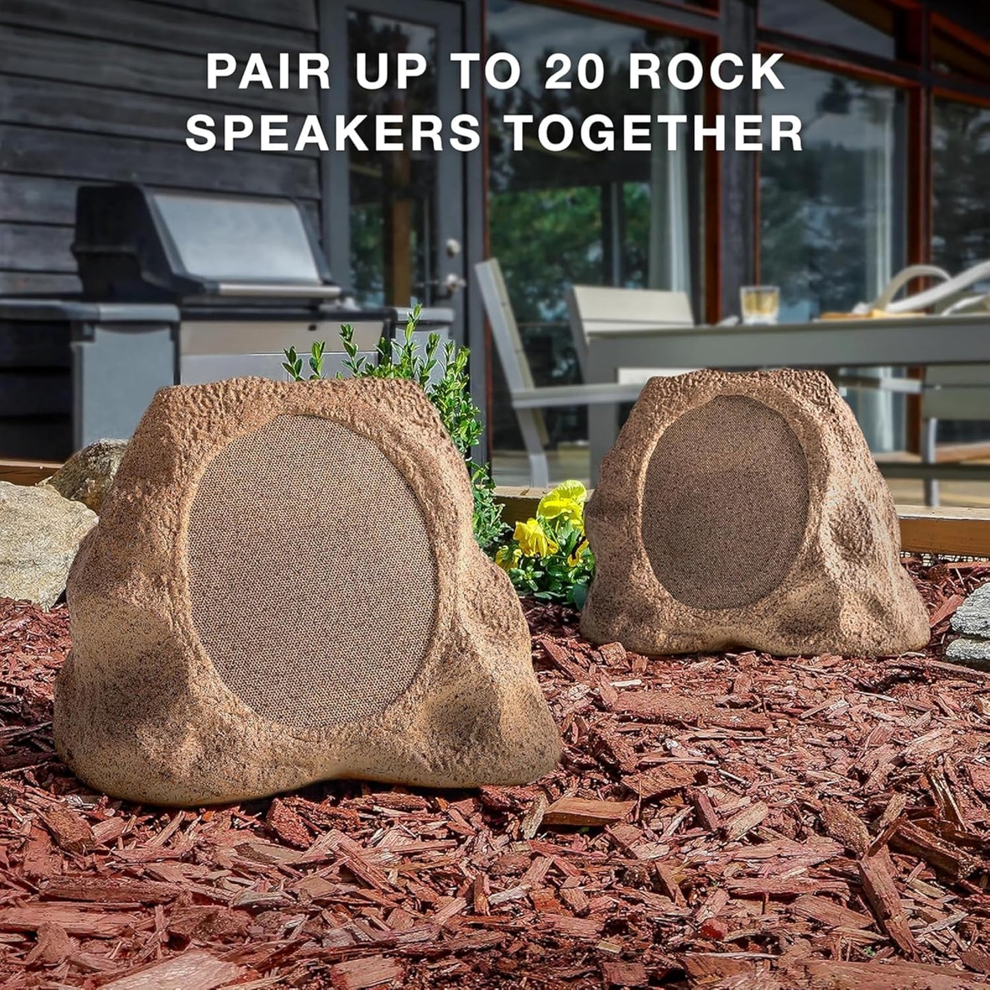 StoneWave Patio Rock Speaker