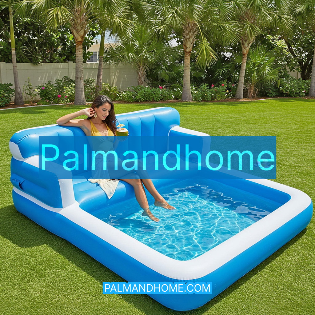 AquaLounge Inflatable Sofa Pool