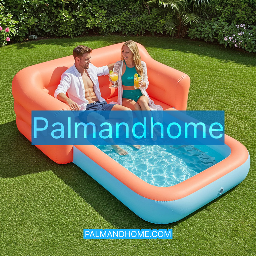 AquaLounge Inflatable Sofa Pool
