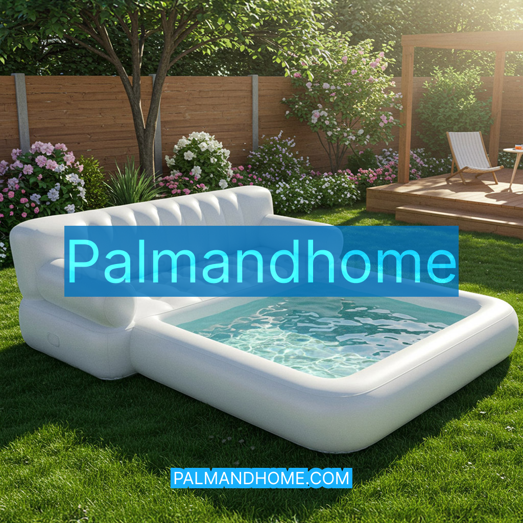 AquaLounge Inflatable Sofa Pool