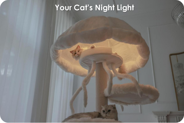 HaloCat Jellyfish Tree with Ambient Light