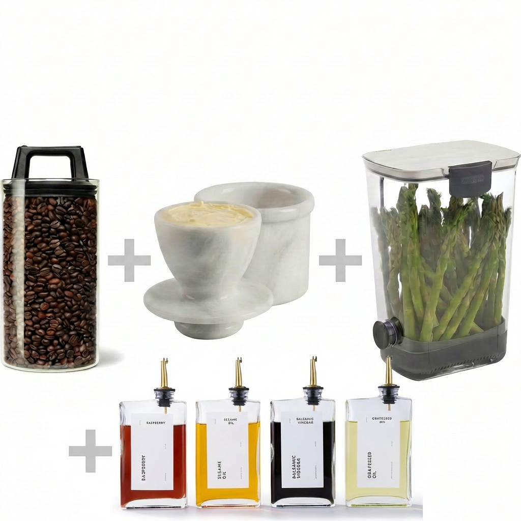 KitchenEssentials Complete Kitchen Storage & Serving Set