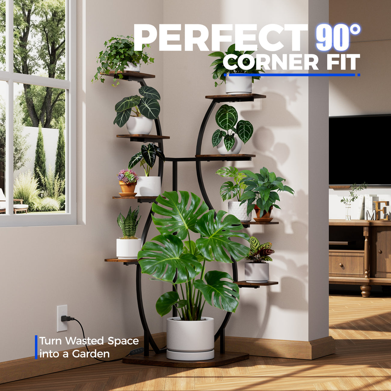 BloomArc Corner Stand