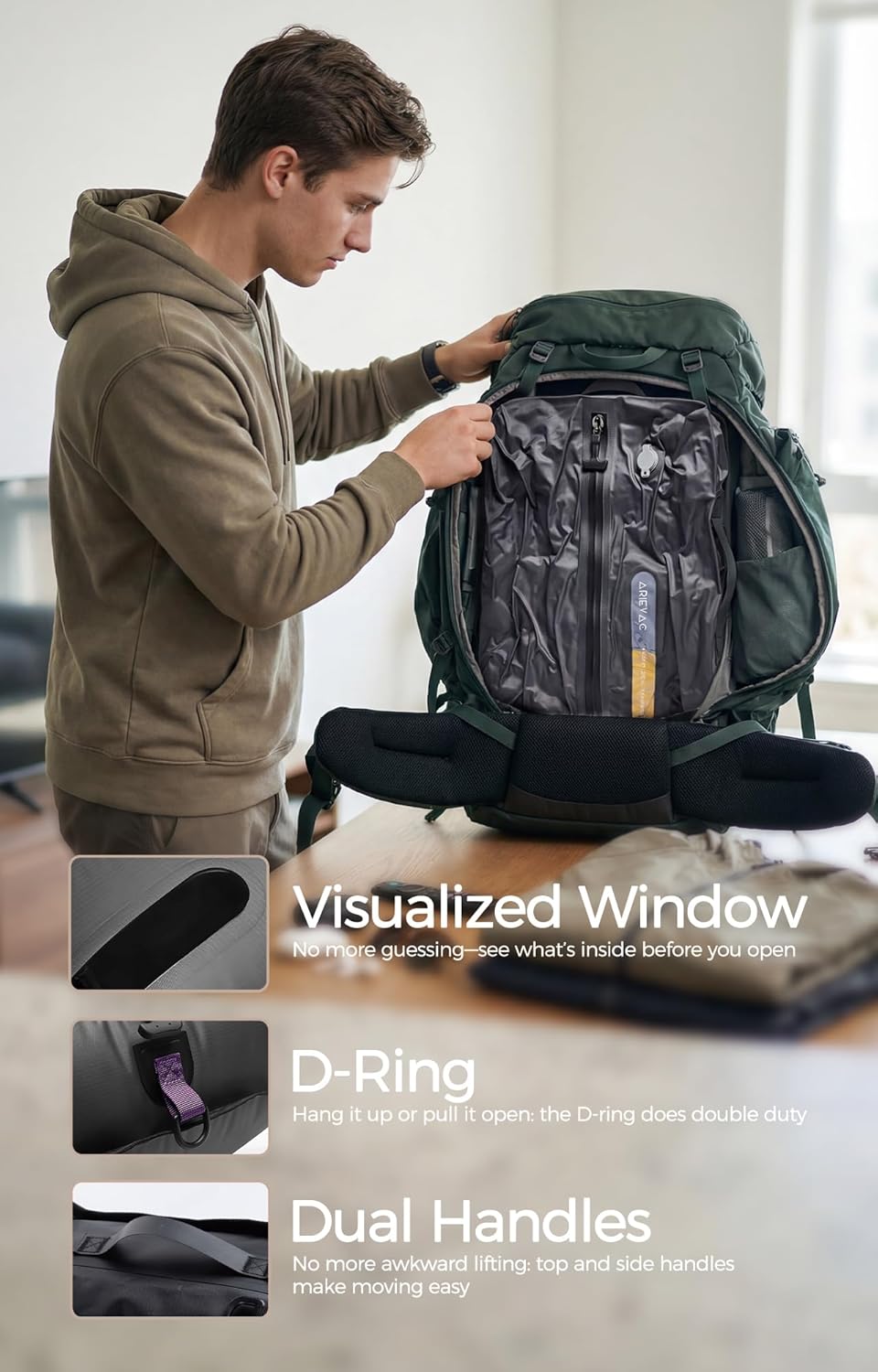 PackSlim Travel Compression Bags
