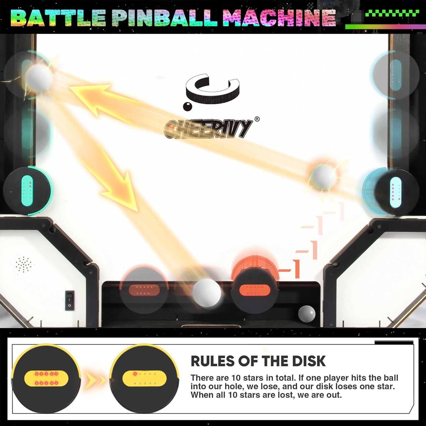 ArcadeRush Pinball Machine