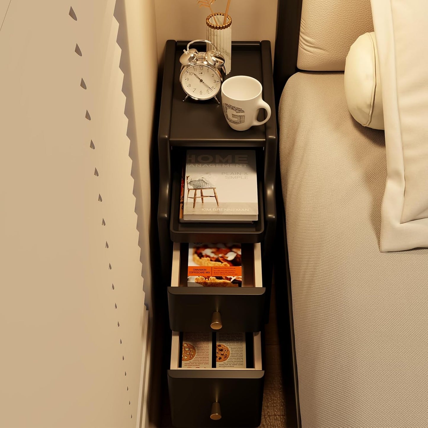 SlimSpace Bedside Table
