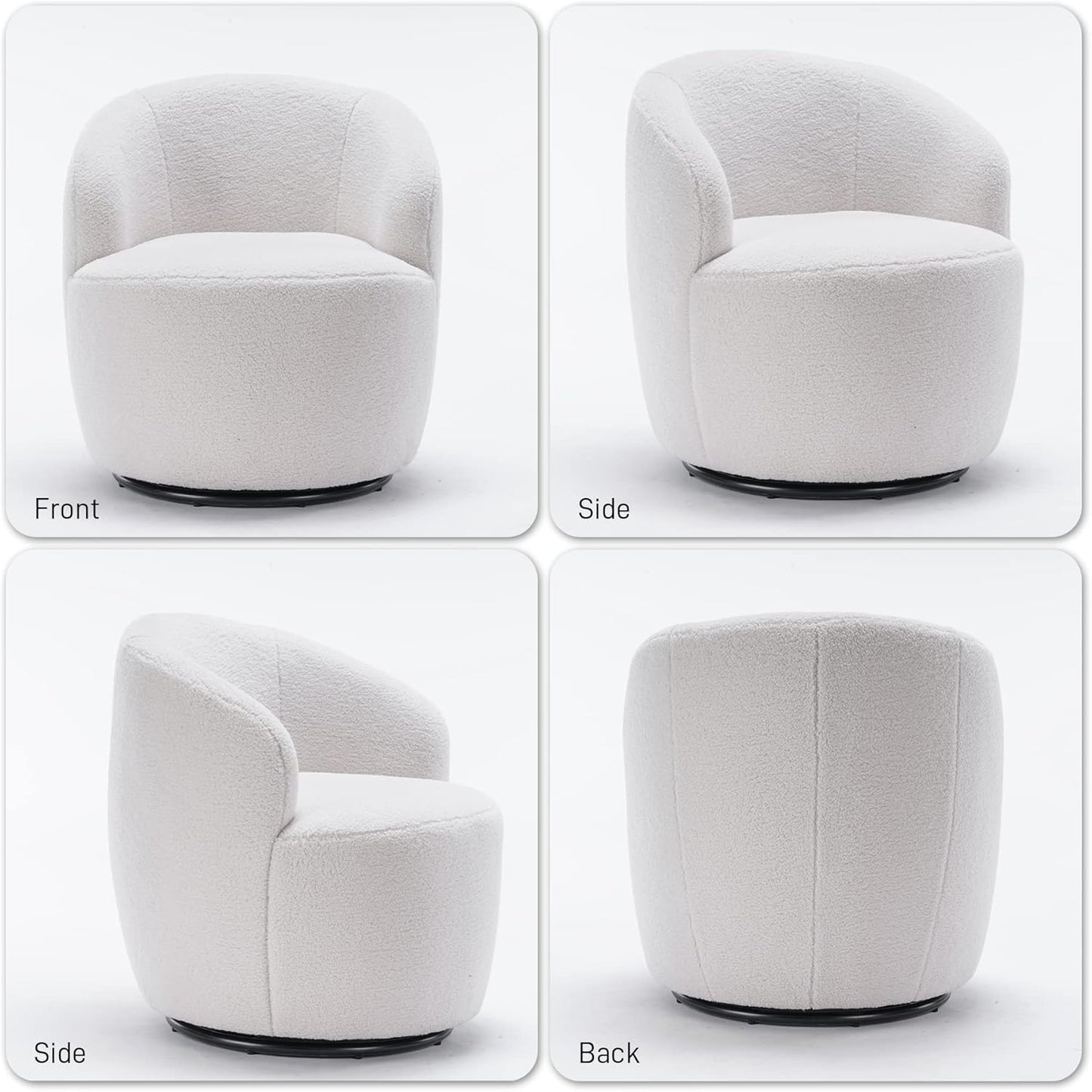 Veloura 360 Swivel Accent Chair