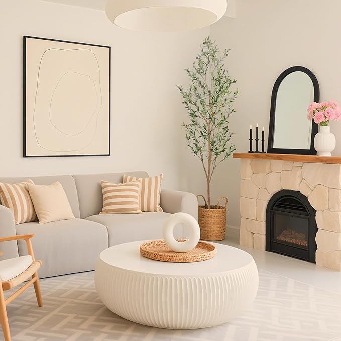 OliveGlow 7FT Faux Olive Tree