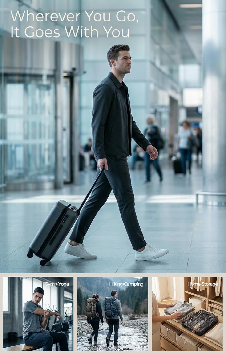 PackSlim Travel Compression Bags