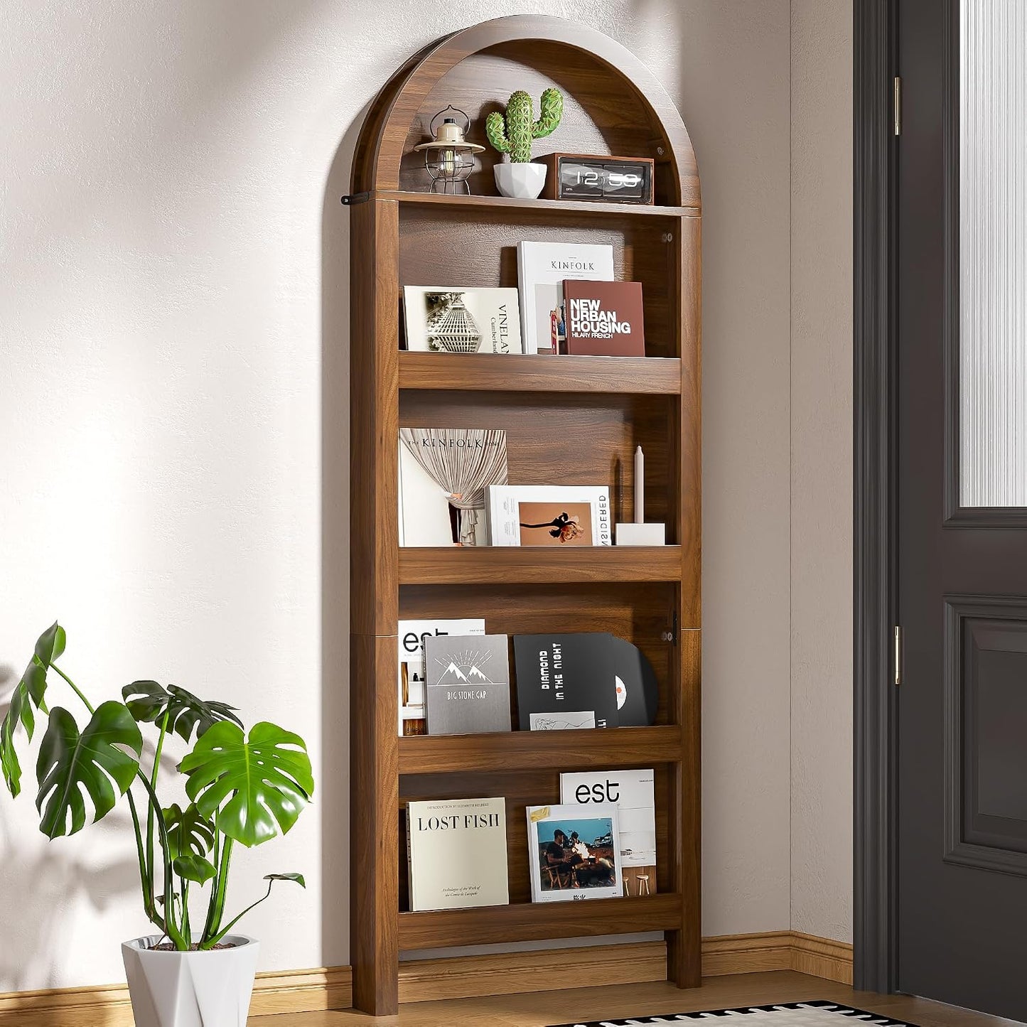 SlimArc 5-Tier Bookshelf