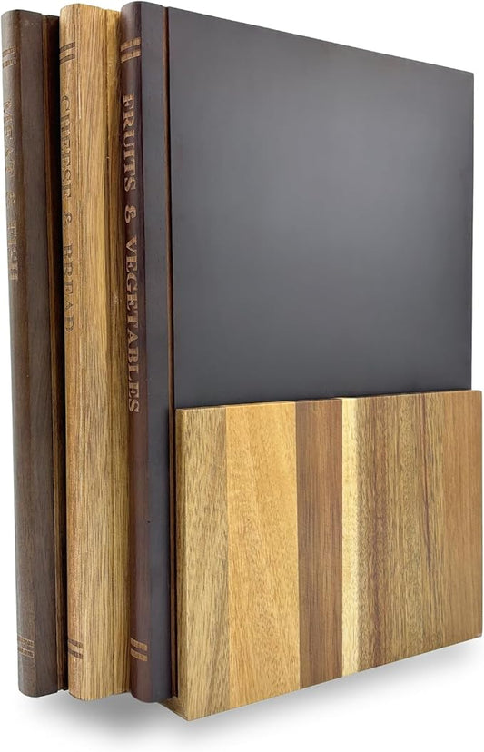 CookBook Cutting Board Library Set of 3