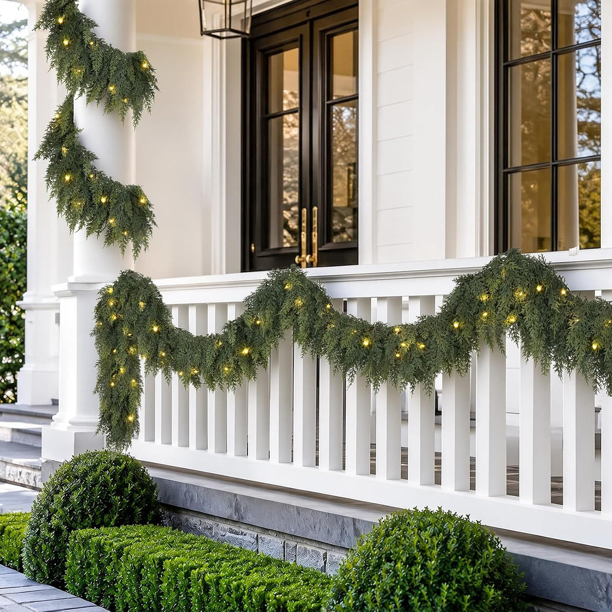 EverGlow Pre-lit Garland Set