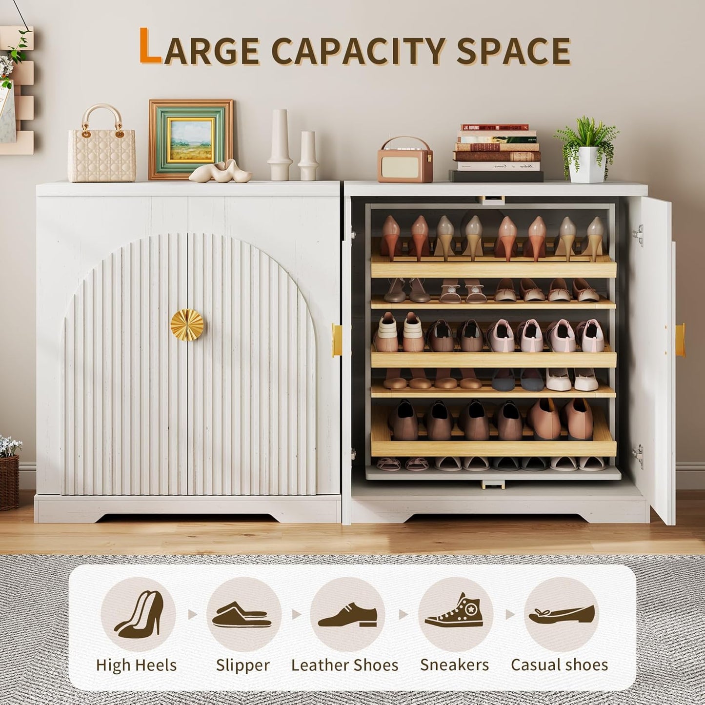 SpinStep Shoe Cabinet