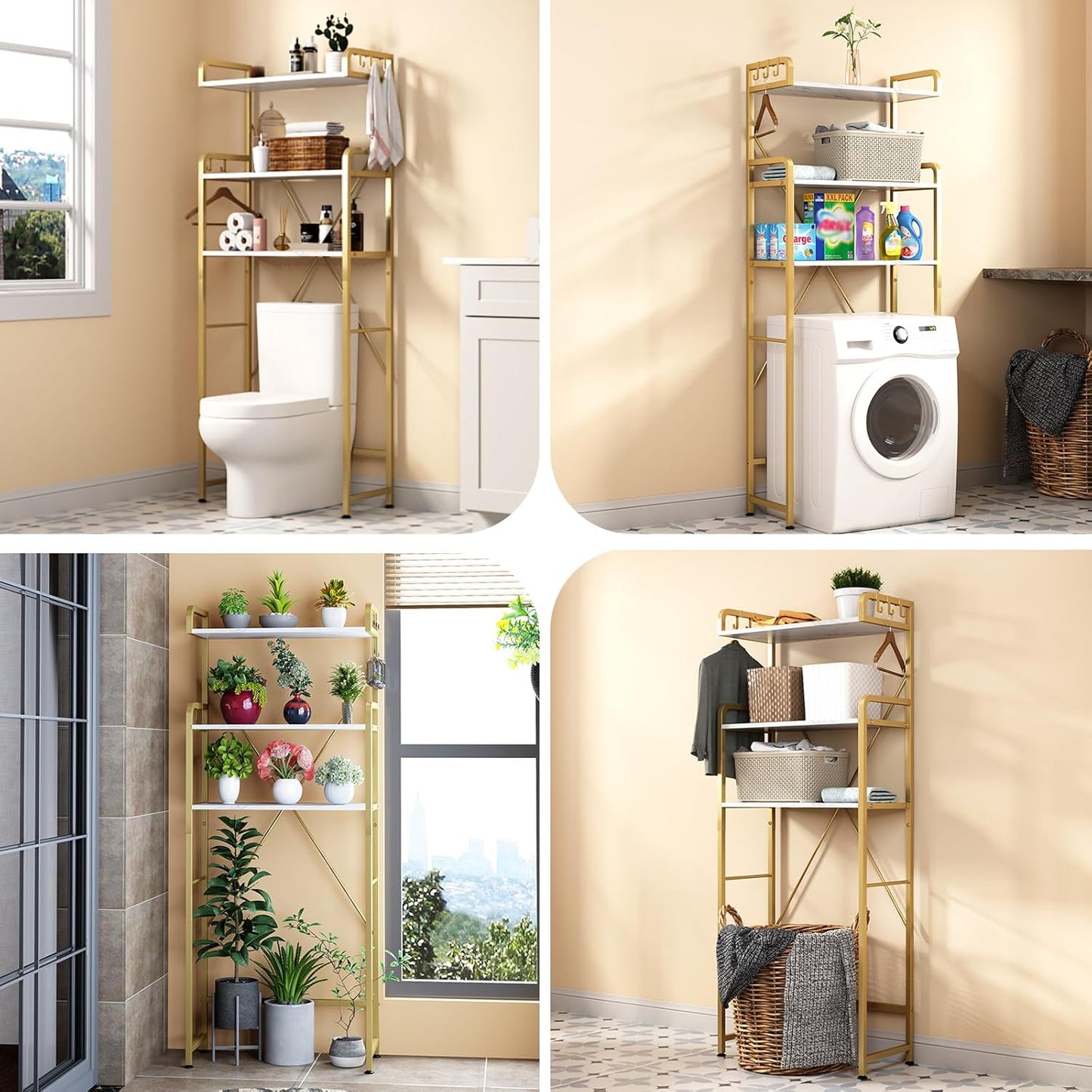 SpaceLift Over-Toilet Organizer