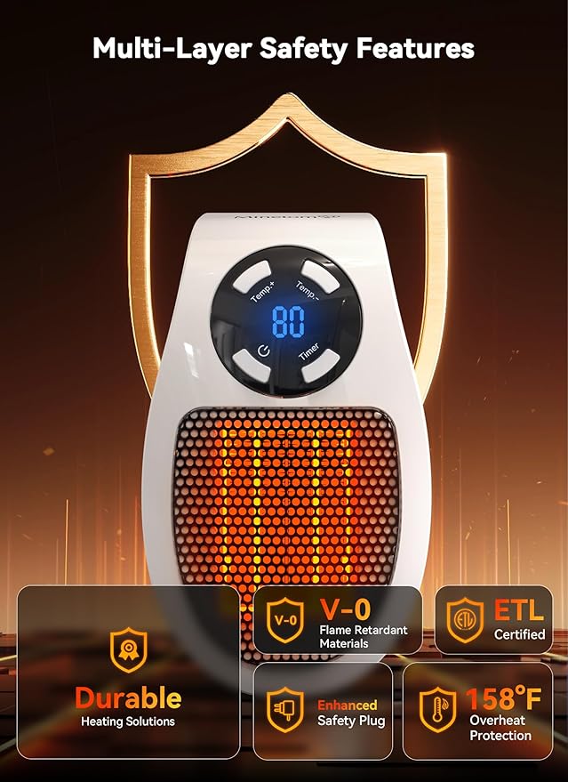 WarmEase Wall Heater