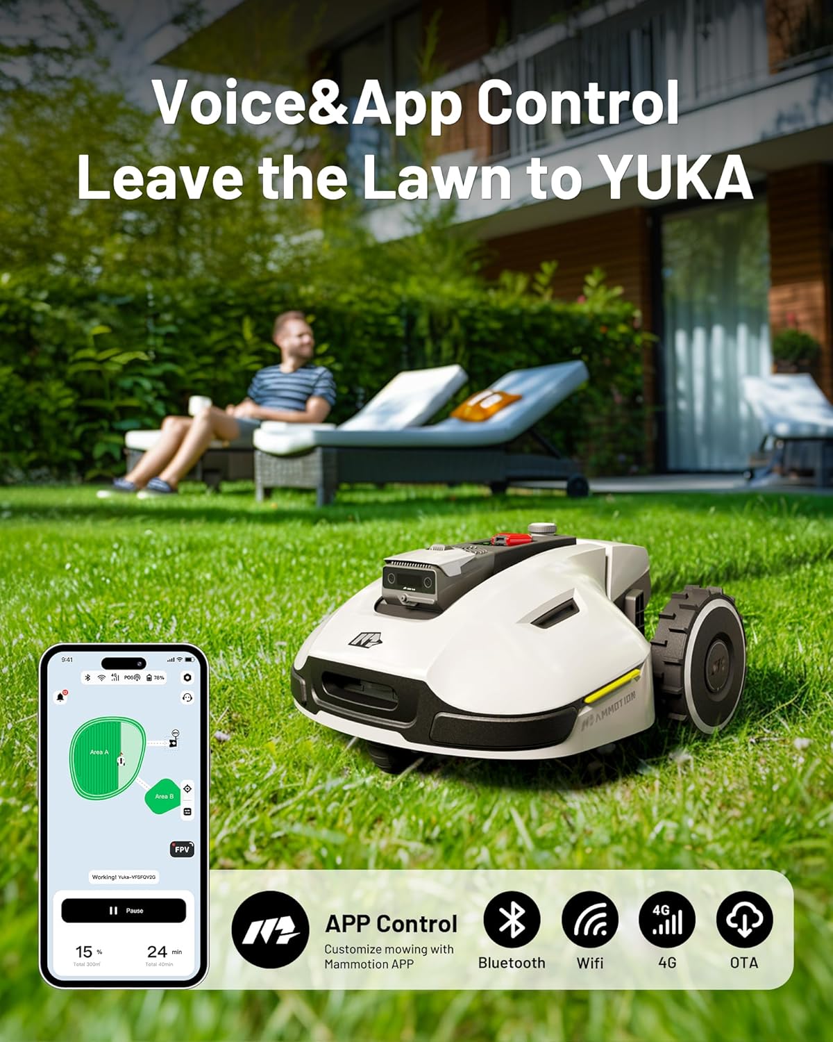 AI Powered Robot Lawn Mower