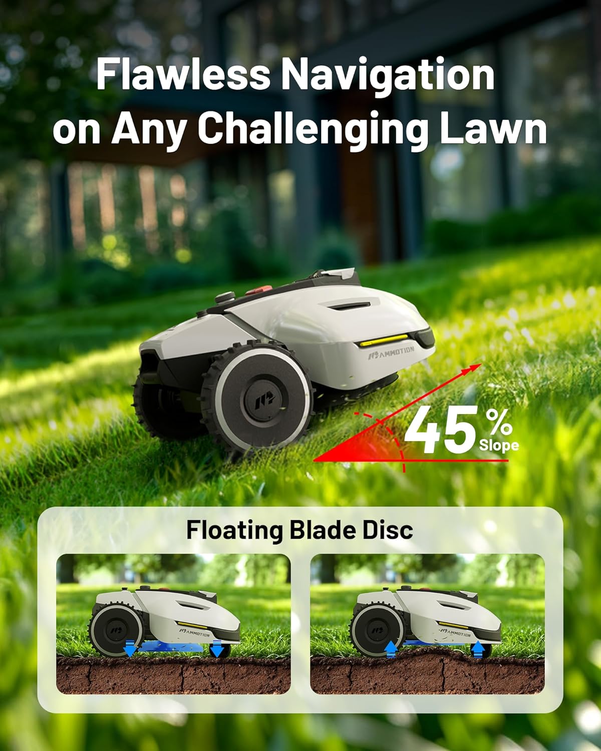 AI Powered Robot Lawn Mower