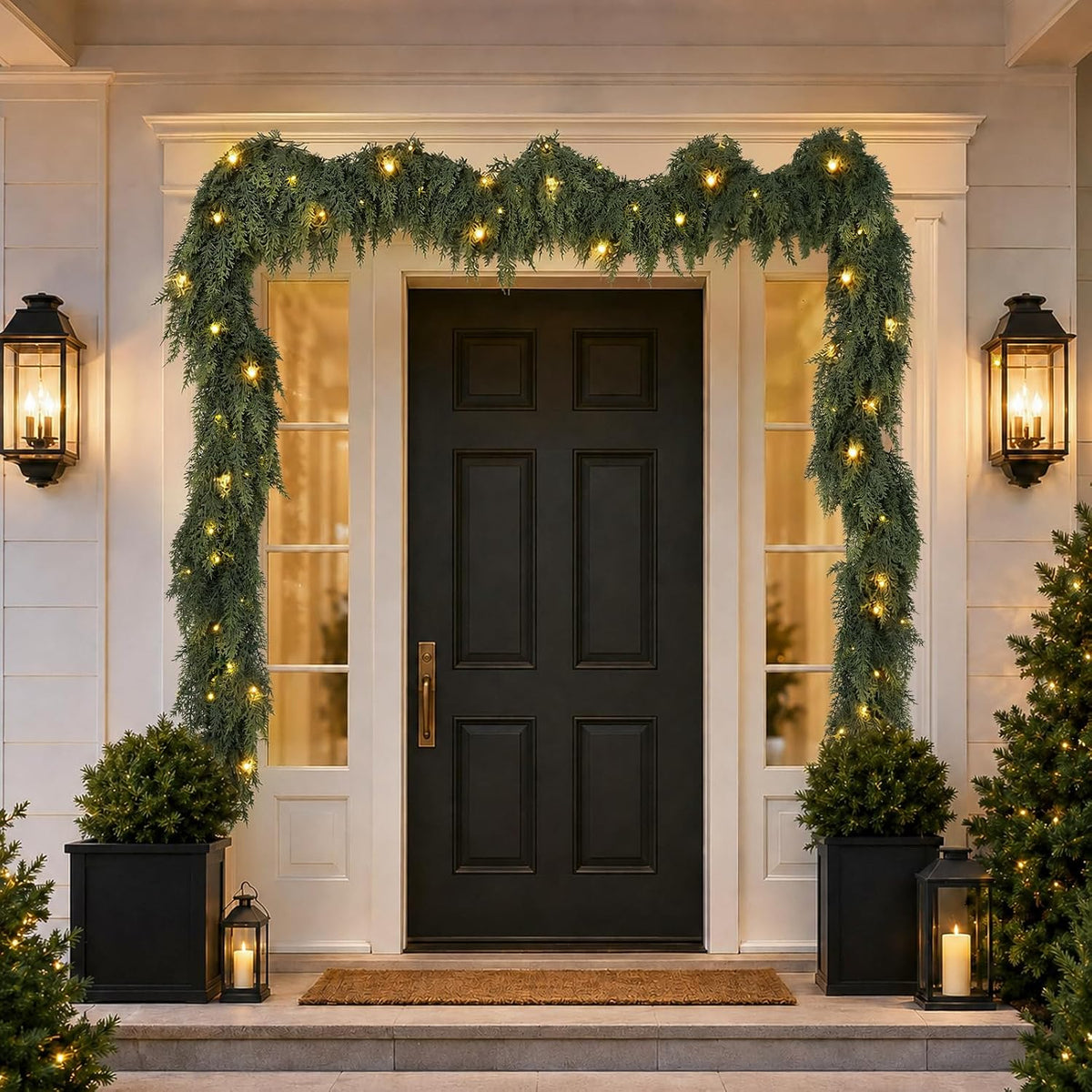EverGlow Pre-lit Garland Set