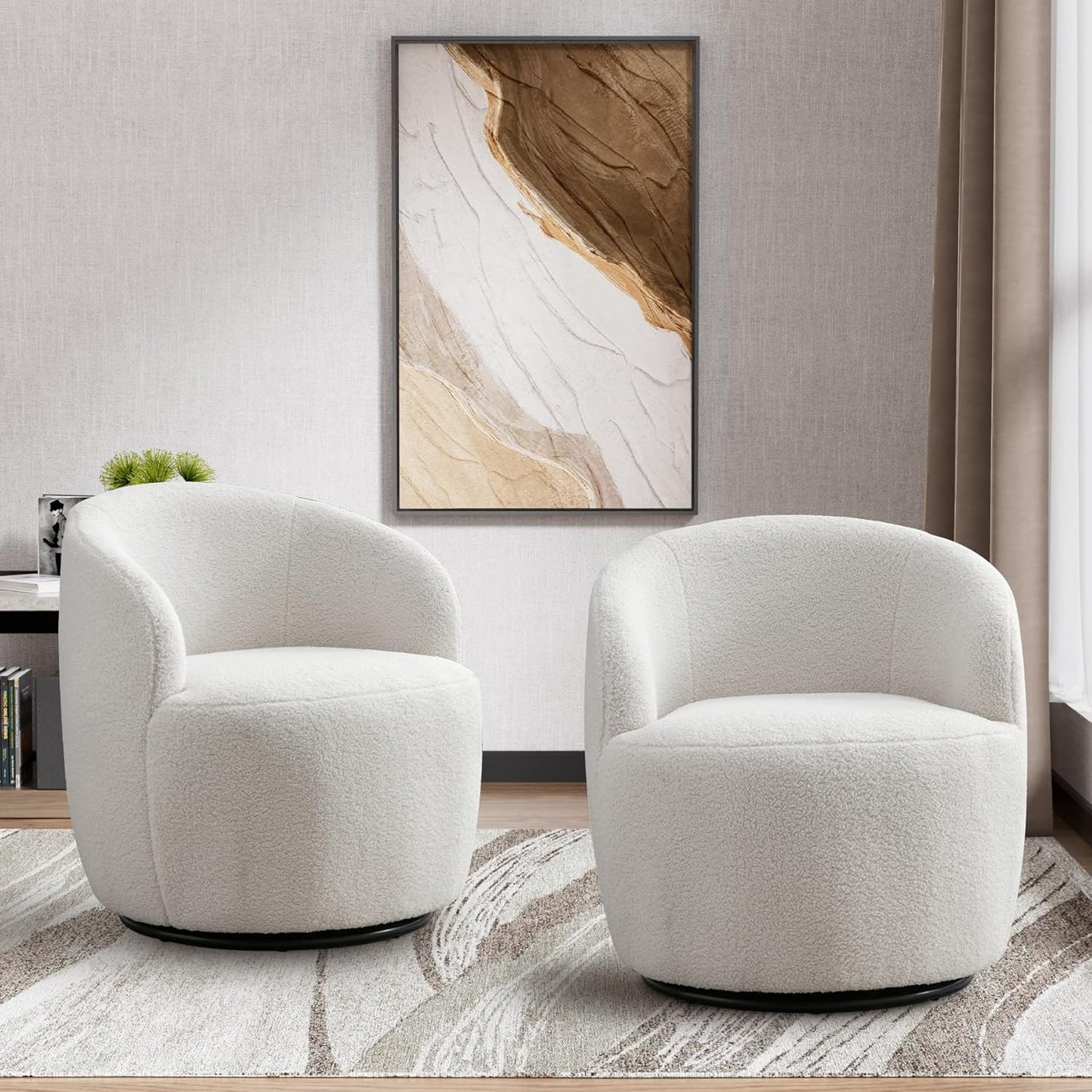 Veloura 360 Swivel Accent Chair