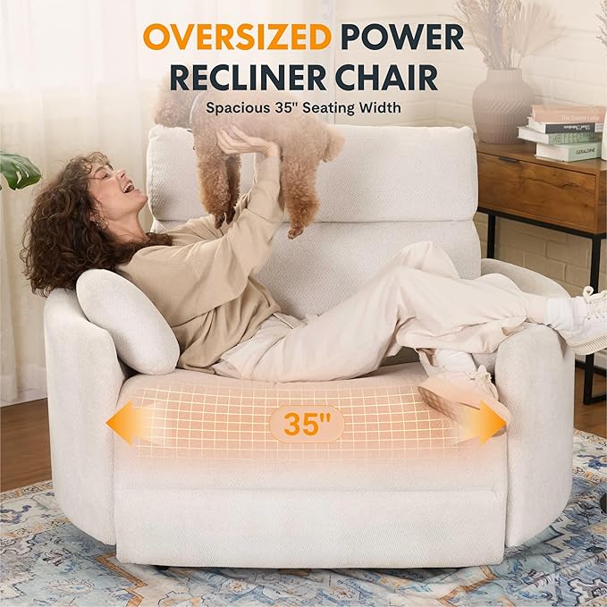 CloudRelax Oversized Recliner Chair