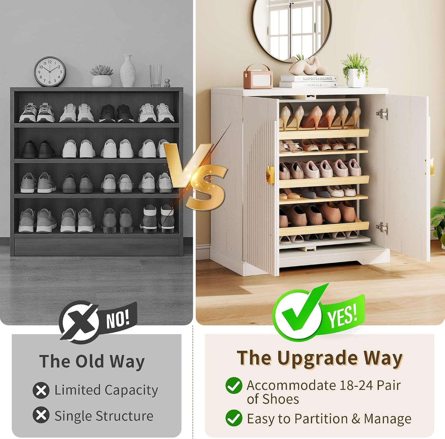 SpinStep Shoe Cabinet