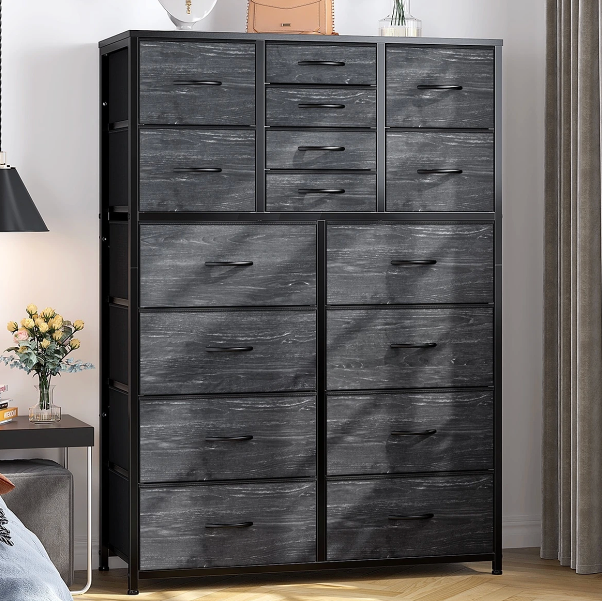 DresserMax 16-Drawer Storage