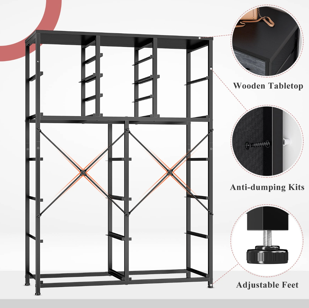 DresserMax 16-Drawer Storage