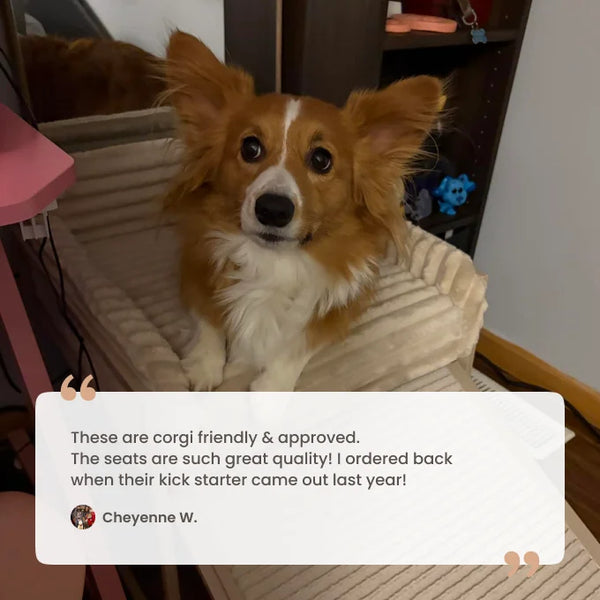 PetMate Faux Fur Pet Office Chair