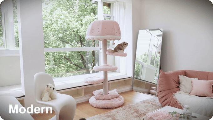 HaloCat Jellyfish Tree with Ambient Light